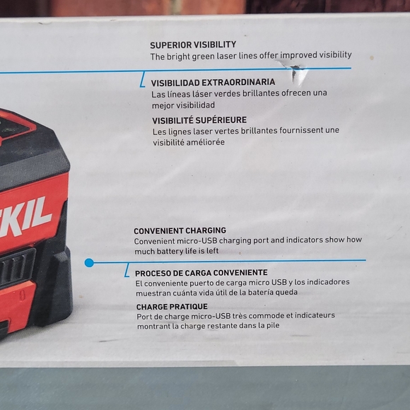SKIL 360 degree self leveling laser level - Picture 6 of 14